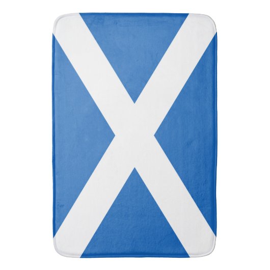Vlag van Schotland Badmat (Voorkant Verticaal)