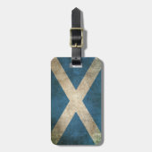  vlag van Schotland Bagagelabel (Voorkant verticaal)