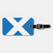 Vlag van Schotland Bagagelabel (Voorkant horizontaal)