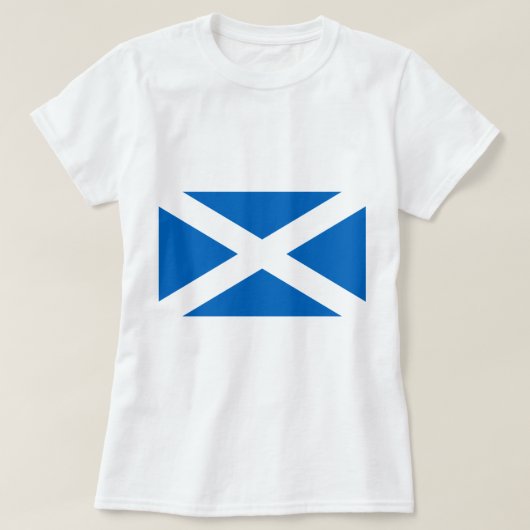 Vlag van Schotland - Bratach na h-Alba T-shirt (Design voorkant)