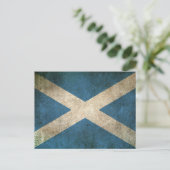  vlag van Schotland Briefkaart (Staand voorkant)