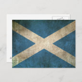  vlag van Schotland Briefkaart (Voorkant / Achterkant)