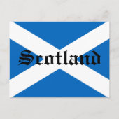 Vlag van Schotland Briefkaart (Voorkant)