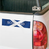 Vlag van Schotland Bumpersticker (Op Truck)