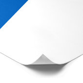 Vlag van Schotland, de vlag van Saltire, het Andre Poster (Hoek)