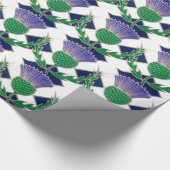 Vlag van Schotland en Thistle Cadeaupapier (Hoek)