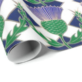 Vlag van Schotland en Thistle Cadeaupapier (Rol Hoek)