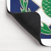 Vlag van Schotland en Thistle Muismat (Hoek)