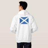 Vlag van Schotland Hoodie (Achterkant volledig)