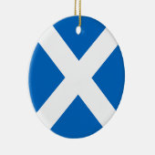 Vlag van Schotland Keramisch Ornament (Rechts)