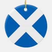Vlag van Schotland Keramisch Ornament (Achterkant)