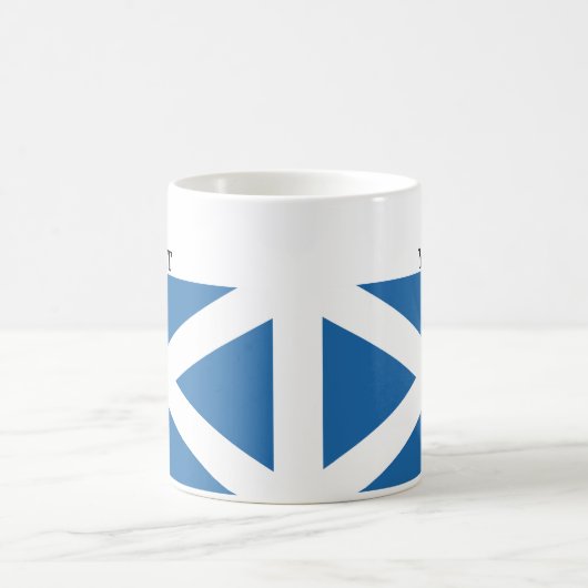 Vlag van Schotland Koffiemok (Center)