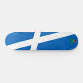 Vlag van Schotland met Distel Persoonlijk Skateboard (Horizontaal)