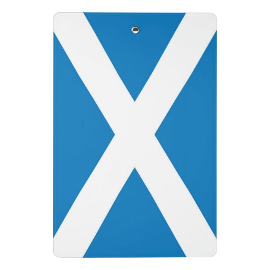 vlag van Schotland Mini Klembord (Achterkant)