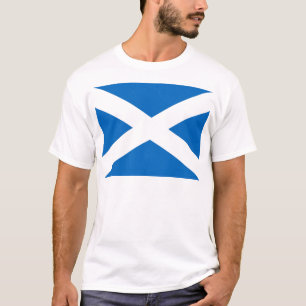 Vlag van Schotland of Saltire T-shirt