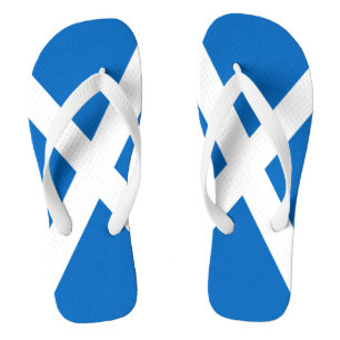Vlag van Schotland of Saltire Teenslippers