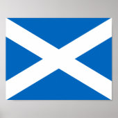 Vlag van Schotland Poster (Voorkant)
