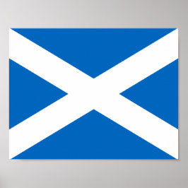 Vlag van Schotland Poster
