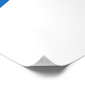 Vlag van Schotland Poster (Hoek)