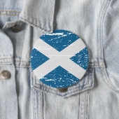 VLAG VAN SCHOTLAND RONDE BUTTON 4,0 CM (In situ)