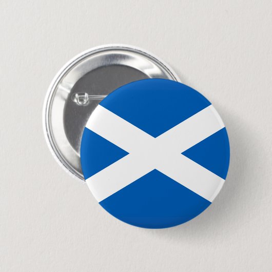 Vlag van Schotland Ronde Button 5,7 Cm (Voorkant /achterkant)