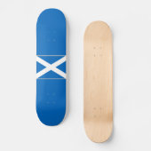 Vlag van Schotland Skateboard (Voorkant)