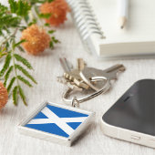 Vlag van Schotland Sleutelhanger (Zijkant)