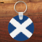 Vlag van Schotland Sleutelhanger (Voorkant)