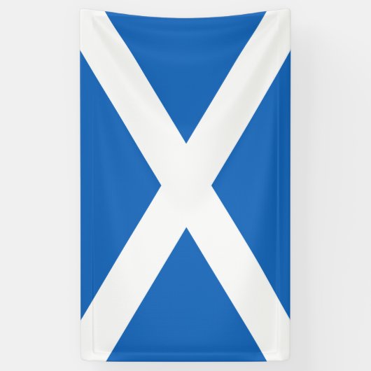 Vlag van Schotland Spandoek (Verticaal)