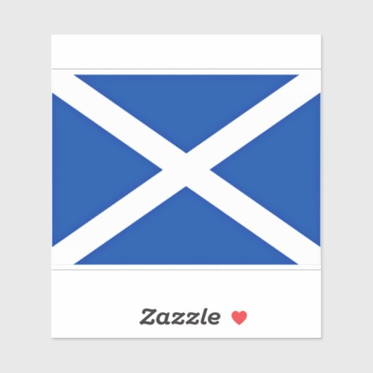 Vlag van Schotland Sticker (Vel)