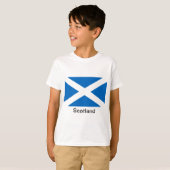 Vlag van Schotland T-shirt (Voorkant volledig)