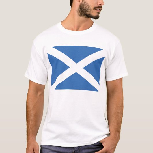 Vlag van Schotland T-shirt (Voorkant)
