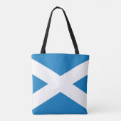 vlag van Schotland Tote Bag (Achterkant)