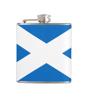 Vlag van Schotland Vinyl Wrapped Flask Heupfles
