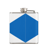 Vlag van Schotland Vinyl Wrapped Flask Heupfles (Achterkant)