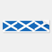 Vlag van Scotland Banner o Scotland Bumpersticker (Voorkant)