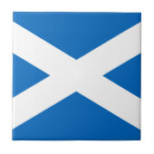 Vlag van Scotland Ceramic Tile Tegeltje (Voorkant)