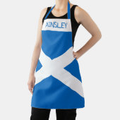 Vlag van Scotland Custom Schort (Insitu)