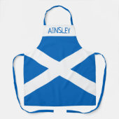 Vlag van Scotland Custom Schort (Voorkant)