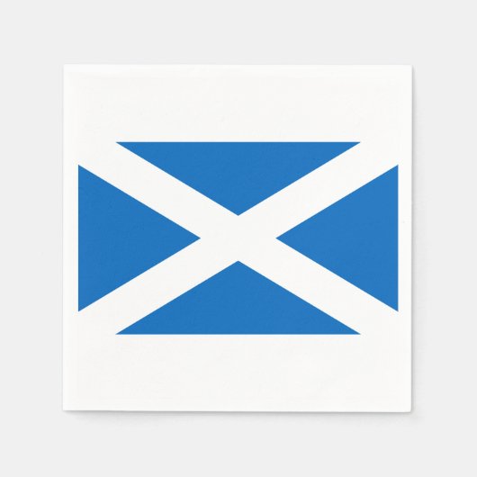 Vlag van Scotland Paper Napkins Servet (Voorkant)