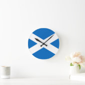 Vlag van Scotland Wall Clock Ronde Klok (Huis)