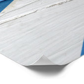 Vlag van Scotland Weathered Poster (Hoek)