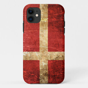  vlag van Scratched en Worn iPhone 11 Hoesje