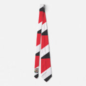 Vlag van Sealand, met wapenschild bovenaan Stropdas (Achterkant)