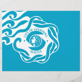 Vlag van Seattle Flyer