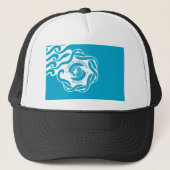 Vlag van Seattle Trucker Pet (Voorkant)