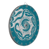 Vlag van Seattle (WA) Dartbord (Voorkant Links)