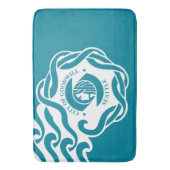 Vlag van Seattle (Washington) Badmat (Voorkant Verticaal)