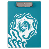 Vlag van Seattle (Washington) Klembord (Voorkant)