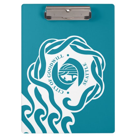 Vlag van Seattle (Washington) Klembord (Voorkant)